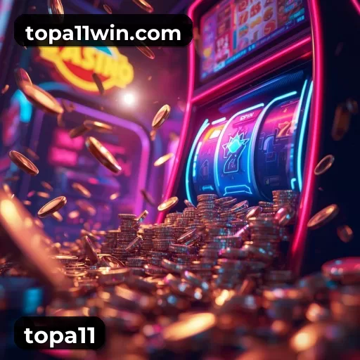 App topa11 no smartphone com fichas de cassino